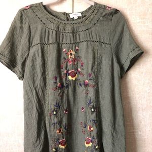 Embroidered dress